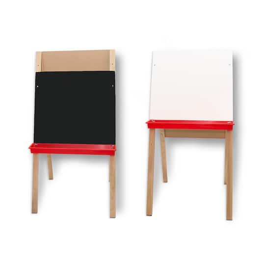 Crestline Products 48" x 24" Black Adjustable Double Easel